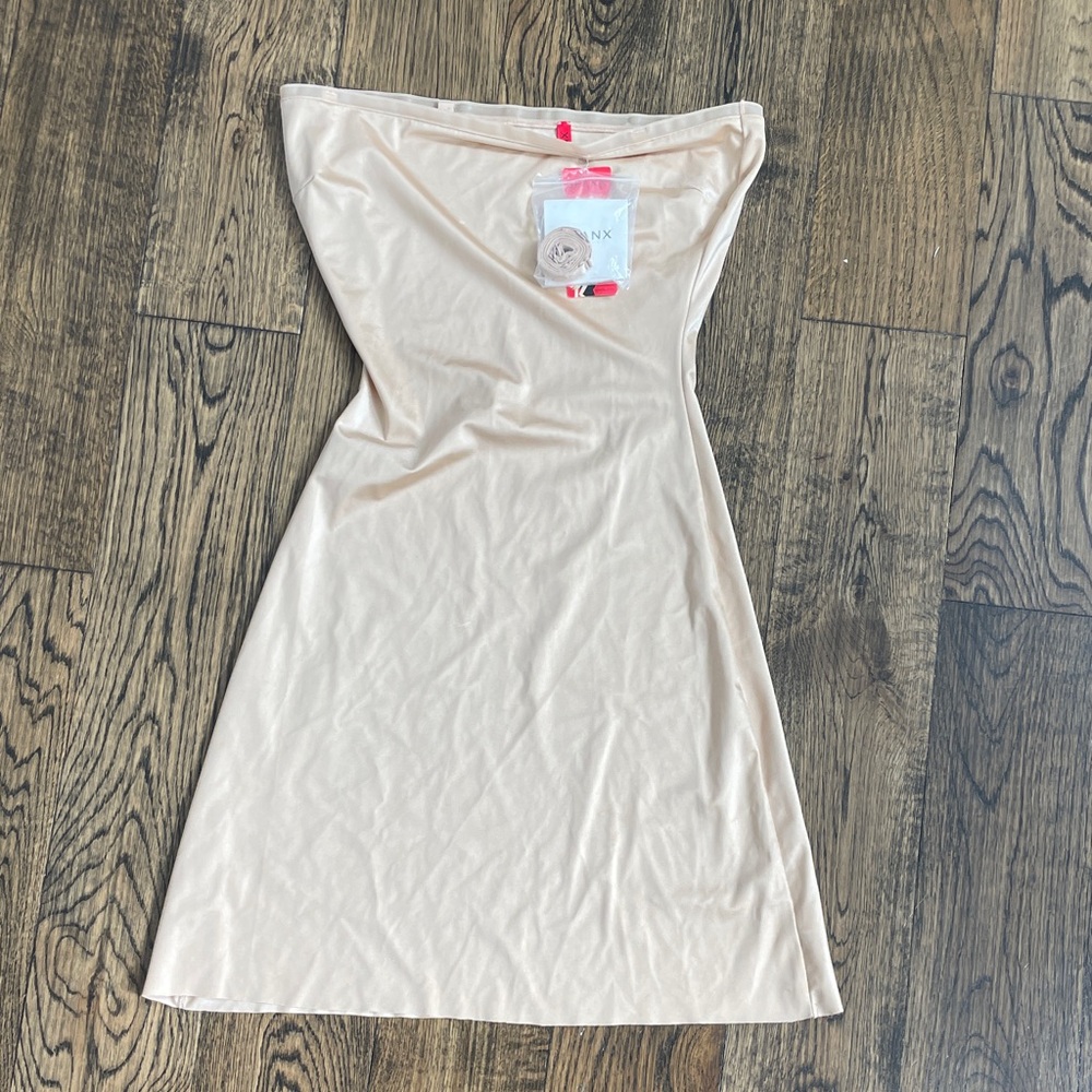 SPANX Cream Shapewear Slip strapless NWT